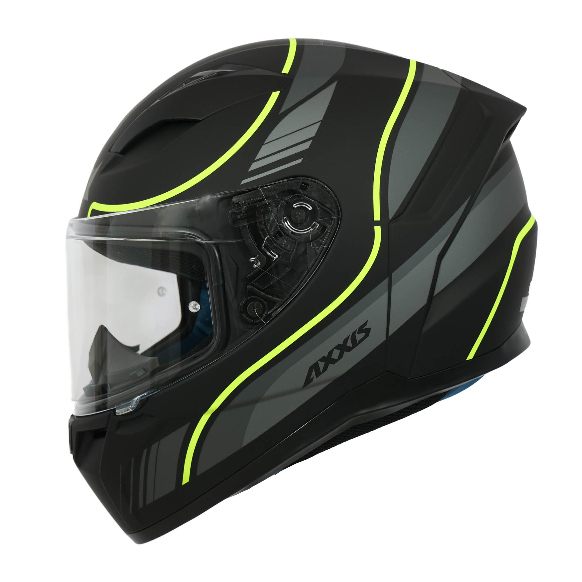 AXXIS FF117B SEGMENT NEYVA B3 HELMET - FLUOR MATT
