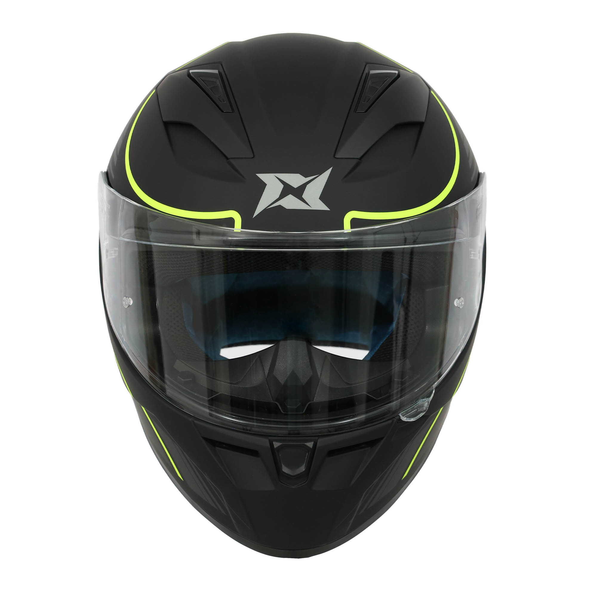 AXXIS FF117B SEGMENT NEYVA B3 HELMET - FLUOR MATT