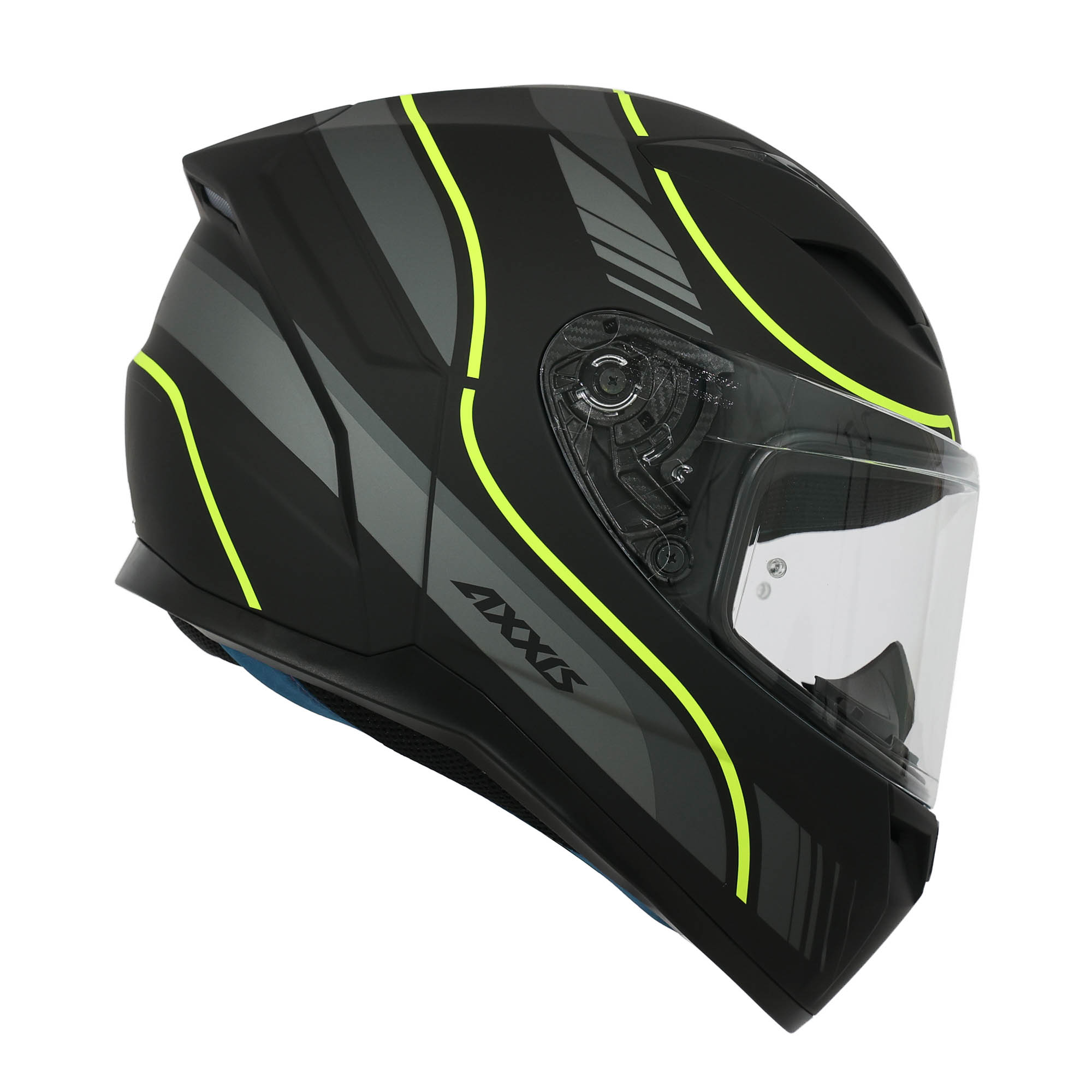 AXXIS FF117B SEGMENT NEYVA B3 HELMET - FLUOR MATT