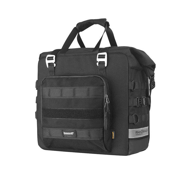 Rhinowalk 25L Motorcycle Side Bag, Motorbike Seat Saddle Tail Bag (MTR2050) Rhinowalk 25L Motorcycle Side Bag, Motorbike Seat Saddle Tail Bag (MTR2050)