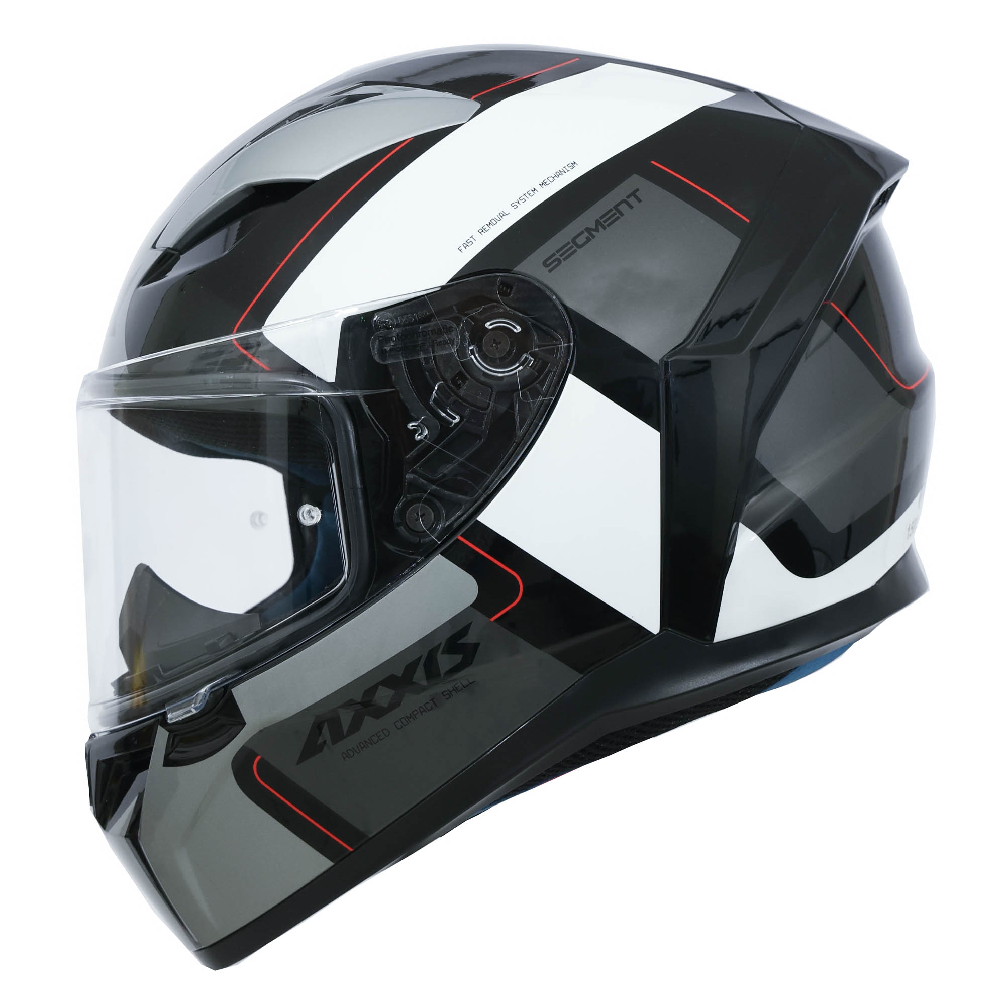 AXXIS FF117B SEGMENT VANTAGE B2 HELMET - MATT