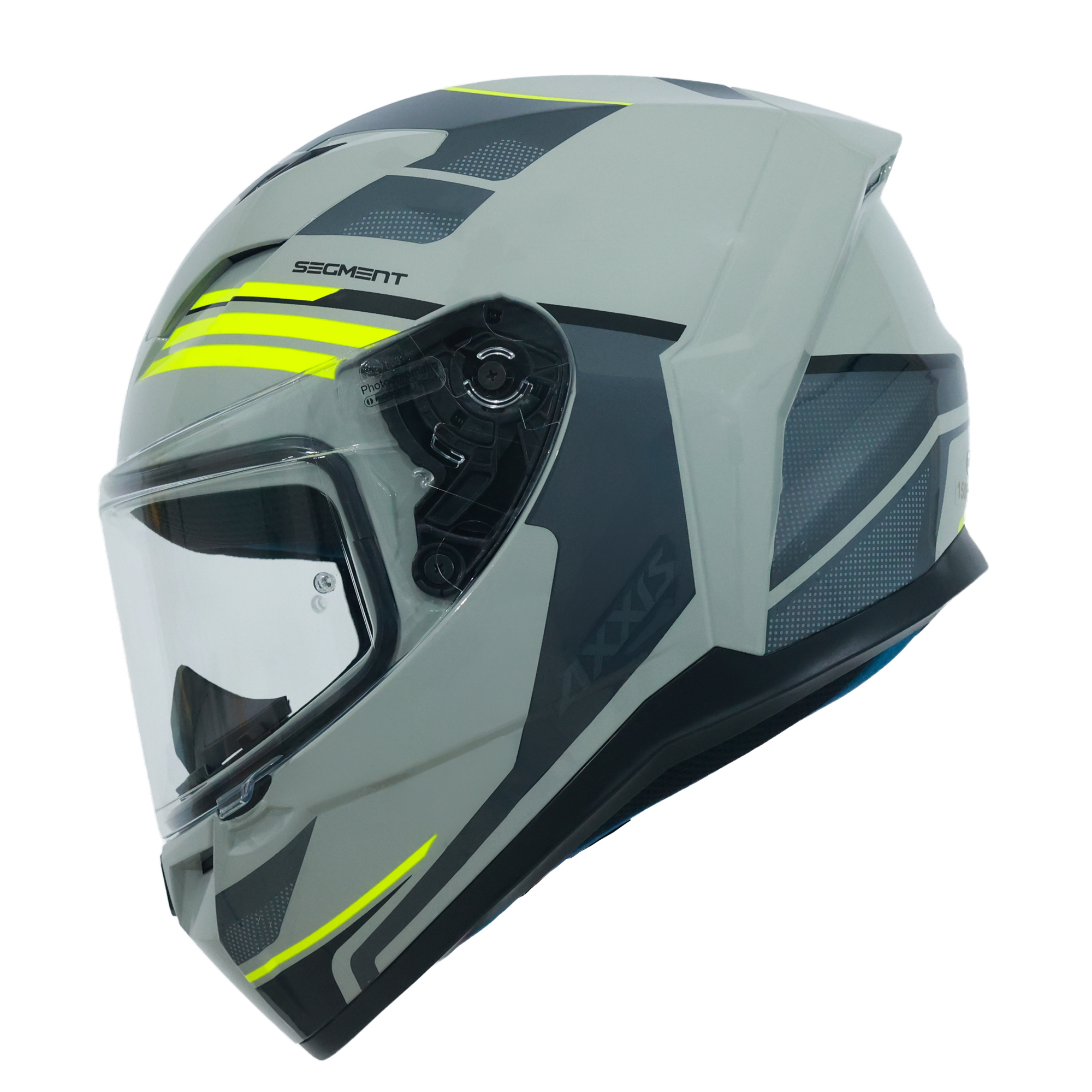 AXXIS FF117B SEGMENT VISUAL C2 HELMET - GLOSS