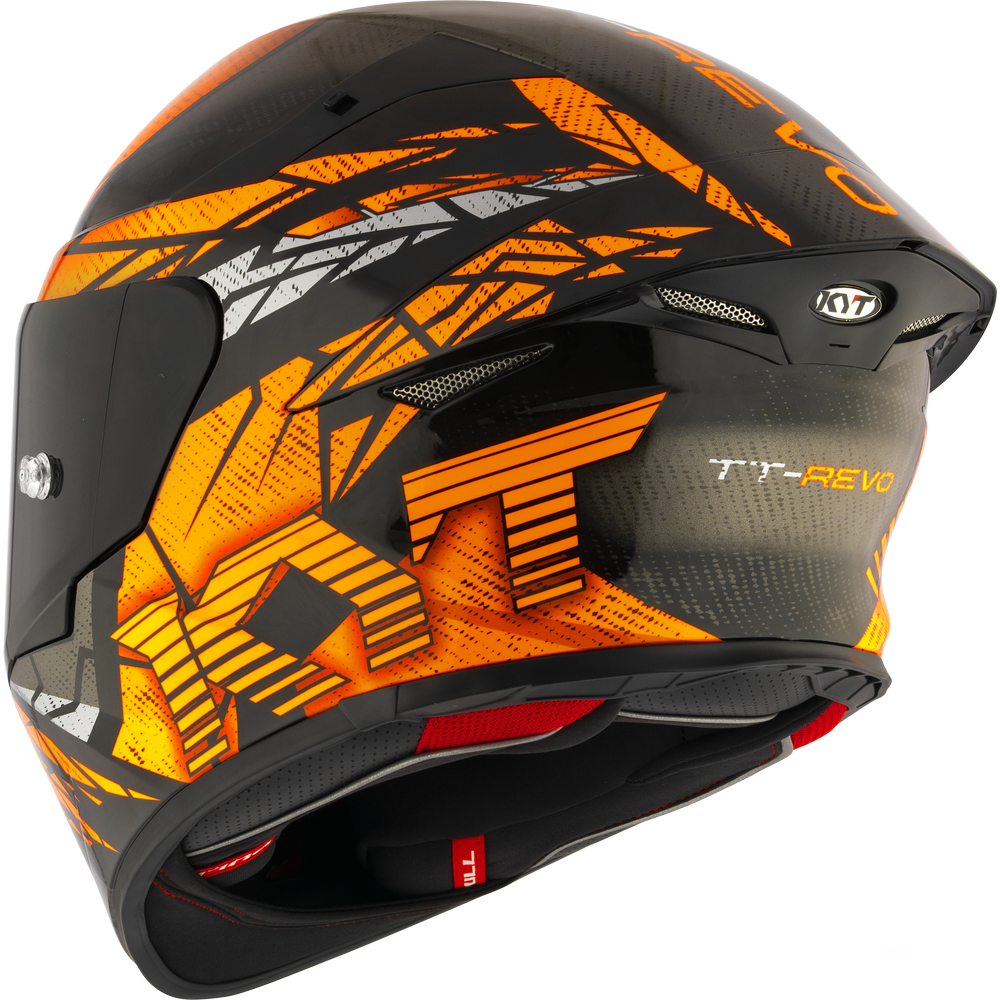 KYT TT-REVO COMBUSTION ORANGE KYT TT-REVO COMBUSTION ORANGE