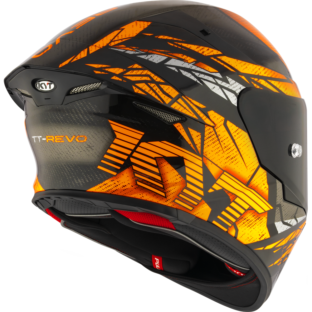 KYT TT-REVO COMBUSTION ORANGE KYT TT-REVO COMBUSTION ORANGE