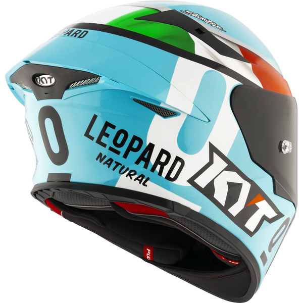 KYT TT-REVO LEOPARD REPLICA TRICOLORE KYT TT-REVO LEOPARD REPLICA TRICOLORE