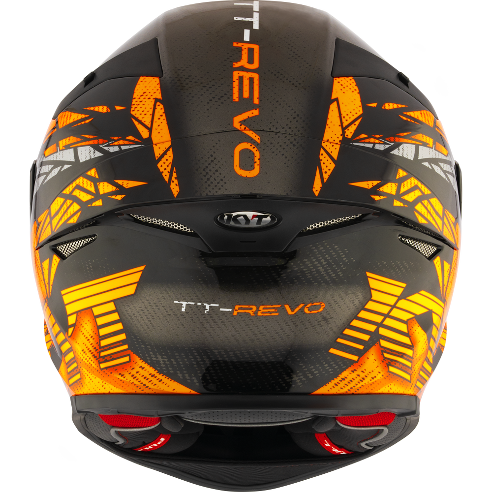KYT TT-REVO COMBUSTION ORANGE KYT TT-REVO COMBUSTION ORANGE