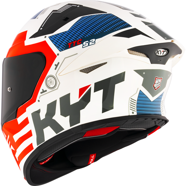 KYT TT-REVO FUSELAGE RED KYT TT-REVO FUSELAGE RED
