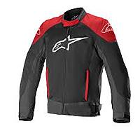 ALPINESTARS T-SP X SUPERAIR JACKET BLACK BRIGHT RED ALPINESTARS T-SP X SUPERAIR JACKET BLACK BRIGHT RED