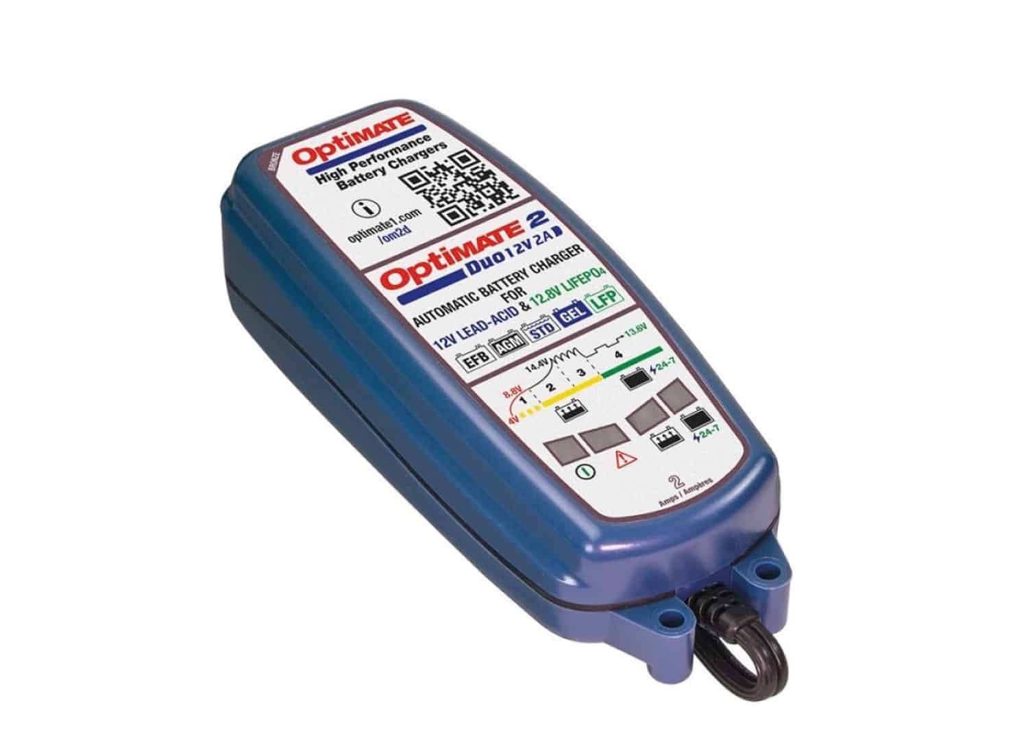 Optimate 2 Duo Battery Charger – BIS Certified