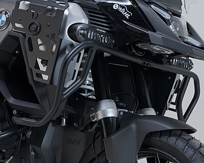 SW-Motech Upper Crashbars for BMW R 1300 GS ADV – Black – For use with OEM Crashbars