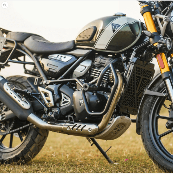 Triumph Scrambler 400x- Crash Guard - Moto Torque Triumph Scrambler 400x- Crash Guard - Moto Torque