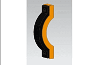 OYA CLAMPS AUX LED LIGHTS - FORK TUBES (PAIR) OYA CLAMPS AUX LED LIGHTS - FORK TUBES (PAIR)