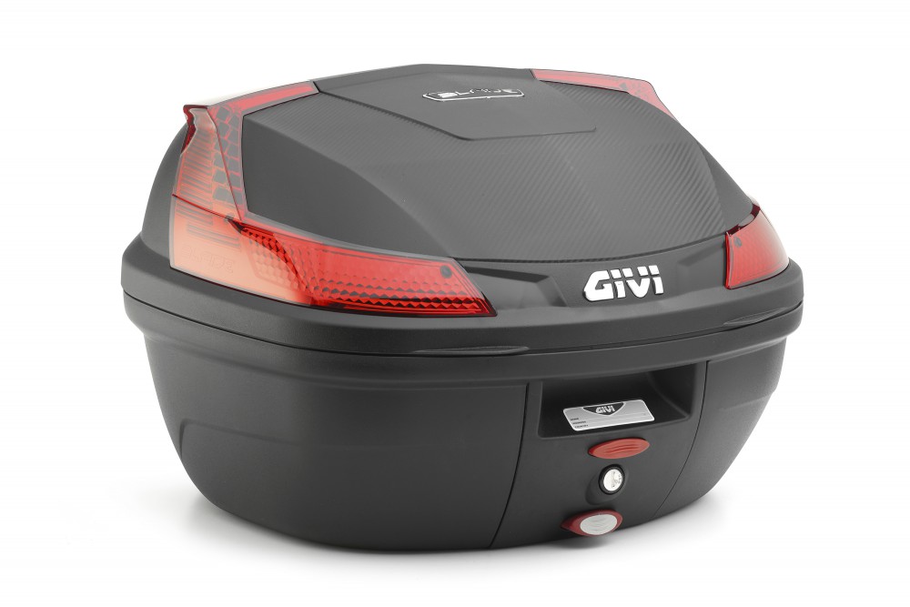 B37 Blade Monolock Top Case - Red Reflectors - Givi