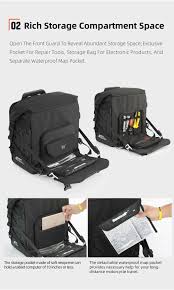 Rhinowalk 35L Motorcycle Quick Release Side Pannier Bag