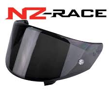 KYT NZ RACE VISOR DARK SMOKE