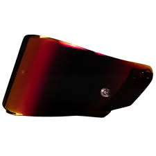 KYT TT REVO VISOR IRIDIUM RED
