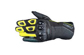 DSG Hydro V2 Riding Gloves Black Yellow Fluo DSG Hydro V2 Riding Gloves Black Yellow Fluo