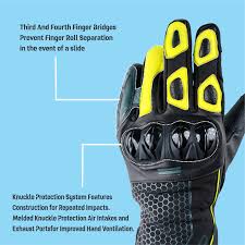 DSG Hydro V2 Riding Gloves Black Yellow Fluo DSG Hydro V2 Riding Gloves Black Yellow Fluo