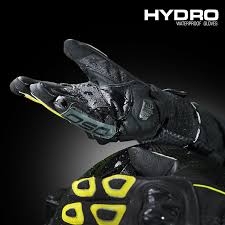 DSG Hydro V2 Riding Gloves Black Yellow Fluo DSG Hydro V2 Riding Gloves Black Yellow Fluo