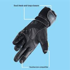 DSG Hydro V2 Riding Gloves Black Yellow Fluo DSG Hydro V2 Riding Gloves Black Yellow Fluo