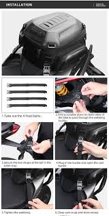 Rhinowalk 12-18l Motorcycle Tail