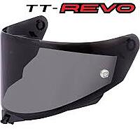 KYT TT REVO VISOR DARK SMOKE