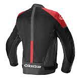 ALPINESTARS T-SP X SUPERAIR JACKET BLACK BRIGHT RED ALPINESTARS T-SP X SUPERAIR JACKET BLACK BRIGHT RED