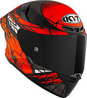 KYT TT-REVO COMBUSTION MATT RED