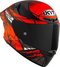 KYT TT-REVO COMBUSTION MATT RED