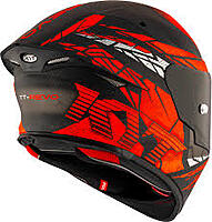 KYT TT-REVO COMBUSTION MATT RED