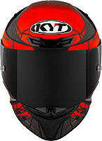 KYT TT-REVO COMBUSTION MATT RED