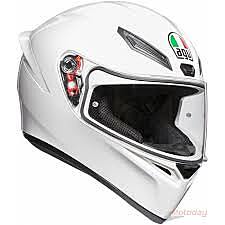 AGV K1 S HELMET - WHITE (ISI & ECE2206)