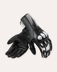 Rev'it! Metis 2 Black White Gloves