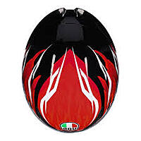AGV K1 S HELMET - LION BLACK/RED/WHITE (ISI & ECE2206)