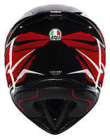 AGV K1 S HELMET - LION BLACK/RED/WHITE (ISI & ECE2206)
