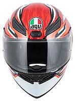 AGV K1 S HELMET - LION BLACK/RED/WHITE (ISI & ECE2206)