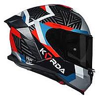 Korda Shockwave Chaos Helmet (Red-Blue)