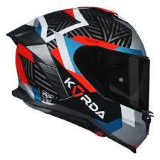 Korda Shockwave Chaos Helmet (Red-Blue)