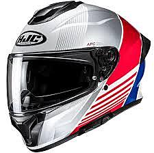 HJC C71 (C7X) Morix Helmet White Blue & Red
