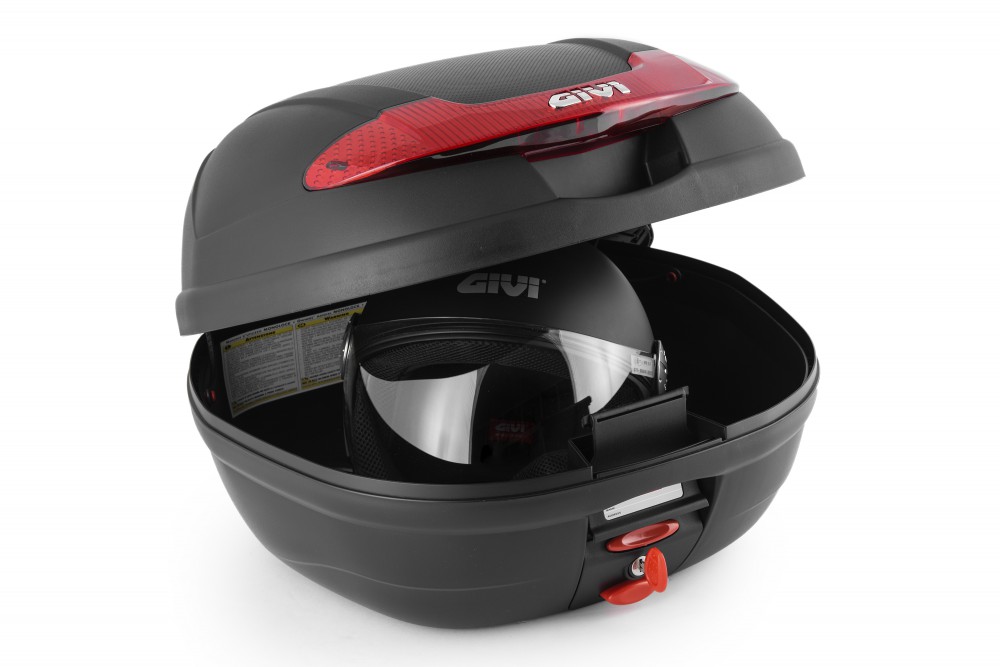 TOP CASE - VISION 34L RED REFLECTORS - GIVI