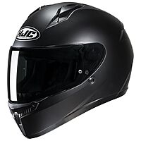 HJC C10 Solid Black Helmet