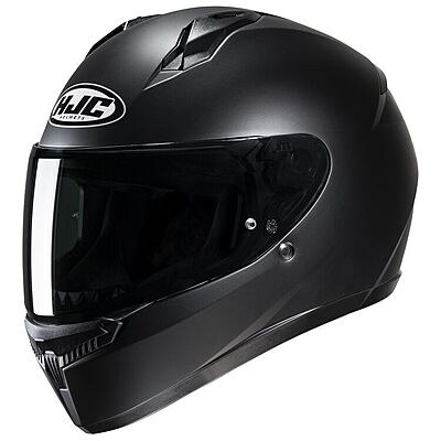 HJC C10 Solid Black Helmet
