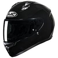 HJC C10 Solid Black Helmet